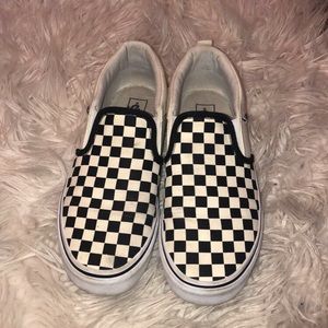 checkered vans